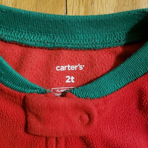 ⚔ Christmas reindeer pjs. Footed sleeper - Picture 2 of 3